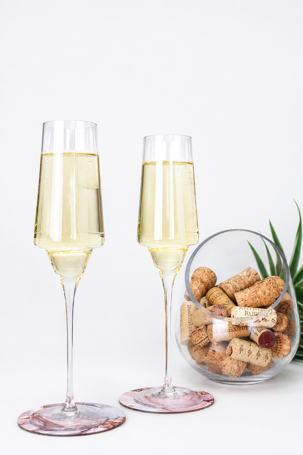 Champagne flutes